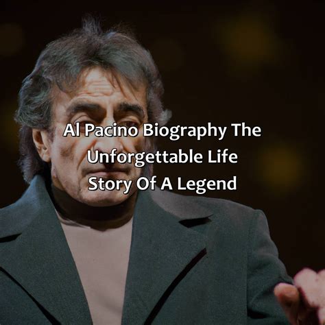 al pacino life story.